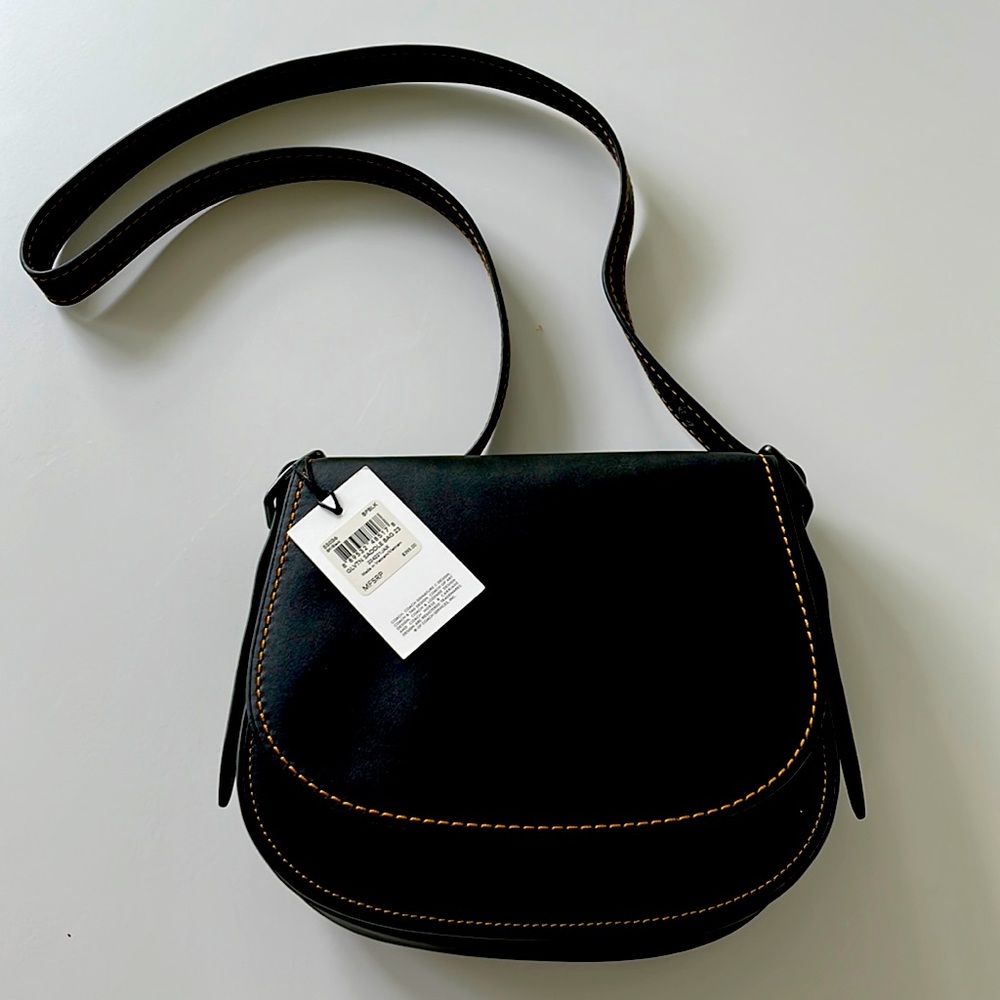 Coach Glovetanned Leather Saddle Bag—Saddle 23- wore one occasion. Like new.